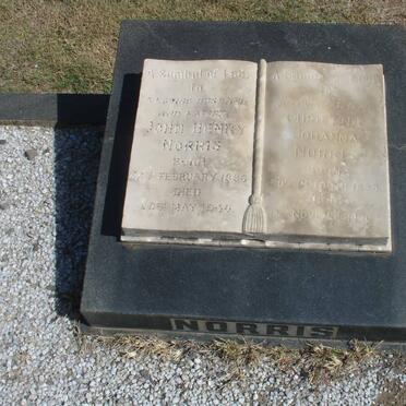 NORRIS John Henry 188?-1940 &amp; Christina Johanna 1888-19?4 :: NORRIS Joyce Josephine Phyllis 19??-19??