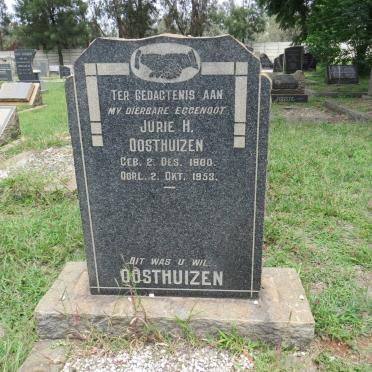OOSTHUIZEN Jurie H. 1900-1953