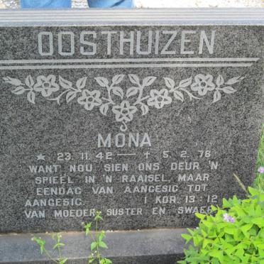 OOSTHUIZEN Mona 1942-1978