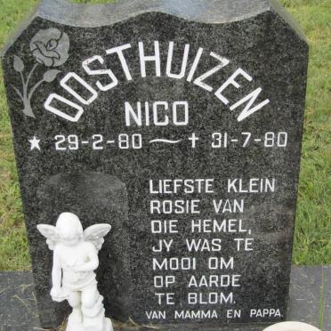 OOSTHUIZEN Nico 1980-1980