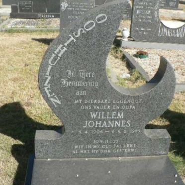 OOSTHUIZEN Willem Johannes 1906-1985