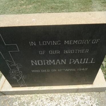 PAULL Norman -1949