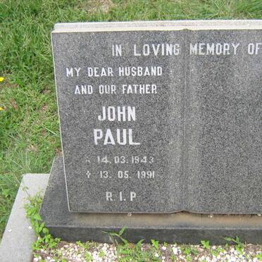 PAUL John 1943-1991
