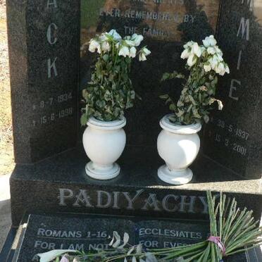 PADIYACHY Jack 1934-1999 &amp; ?mmie 1937-2001