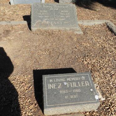 PENNY Oliver 1883-1959 &amp; Helen 1880-1959 :: FULLER Inez 1883-1960