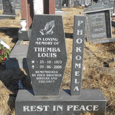 PHOKOMELA Themba Louis 1973-2006