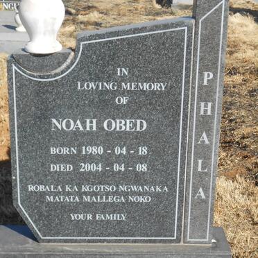 PHALA Noah Obed 1980-2004