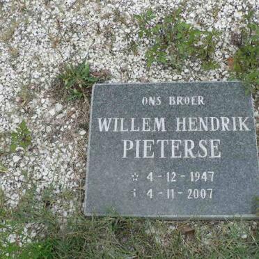 PIETERSE Willem Hendrik 1947-2007