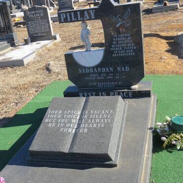 PILLAY Sadhandan Nad 1942-1999