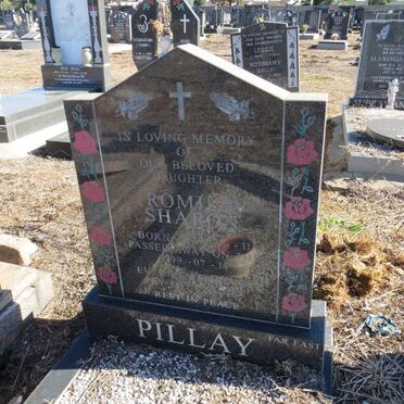 PILLAY Romila Sharon 1979-1999