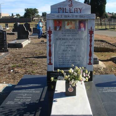 PILLAY Athemoolam 1924-1983 :: PILLAY Soobramoniam 1951-2005 :: PILLAY Amravathie 1928-2002 :: PILLAY Lingam 1980-2004