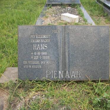 PIENAAR Hans 1916-1969