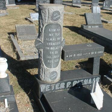 PIENAAR Peter P. 1922-1983