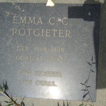POTGIETER Emma C.C. 1898-1971