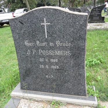 POSSEMIERS J.P. 1896-1969