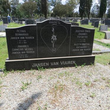 POTGIETER :: JANSEN VAN VUUREN