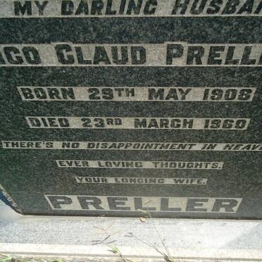 PRELLER Nico Claud 1908-1960
