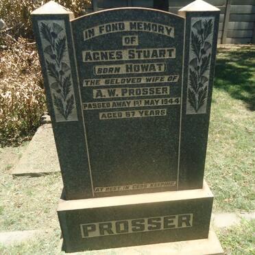 PROSSER Agnes Stuart nee HOWAT -1944