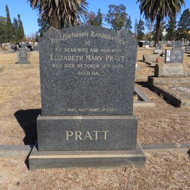 PRATT Elizabeth Mary -1948