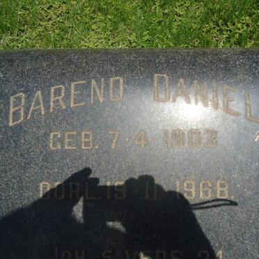 PRETORIUS Barend Daniel 1903-1968