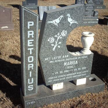 PRETORIUS Marisa 1980-1996