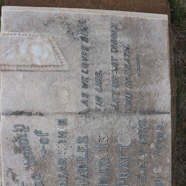 PRATT Charles Benjamin -1936