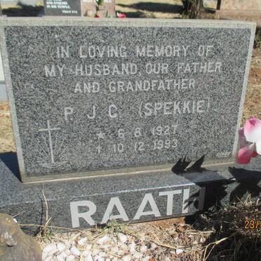 RAATH P.J.C. 1937-1993