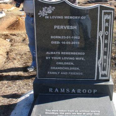 RAMSAROOP Pervesh Robert 1962-2010