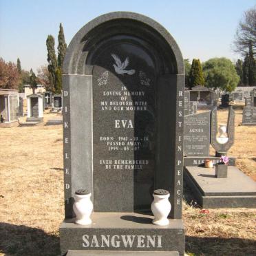 SANGWENI Eva 1961-1999