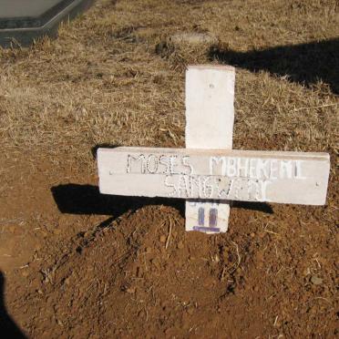 SANGWENI Moses Mbhekeni