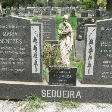 SEQUEIRA Jose Rodriques 1901-1981 &amp; Maria Menezes 1910-1988 :: SEQUEIRA Domingos 192?-2???