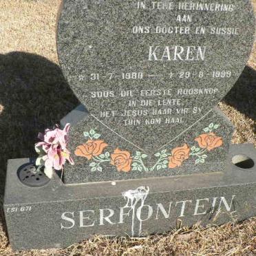 SERFONTEIN Karen 1980-1999