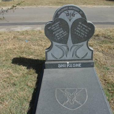 SHEKESHE Petros Julius 1946-1997