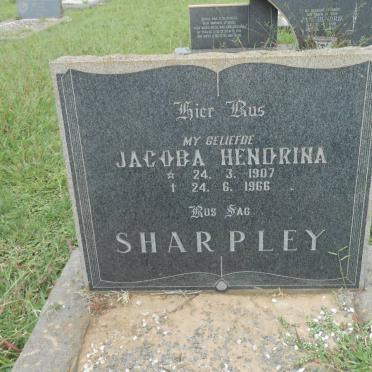 SHARPLEY Jacoba Hendrina 1907-1966