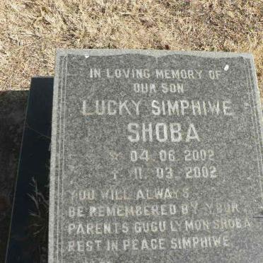 SHOBA Lucky Simphiwe 2002-2002