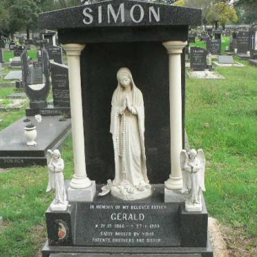 SIMON Gerald 1956-1989