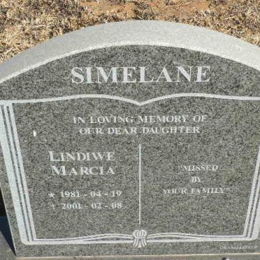 SIMELANE Lindiwe Marcia 1981-2001