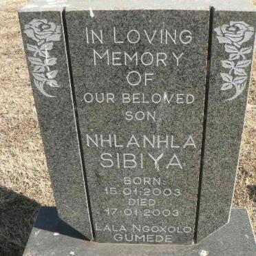 SIBIYA Nhlanhla 2003-2003