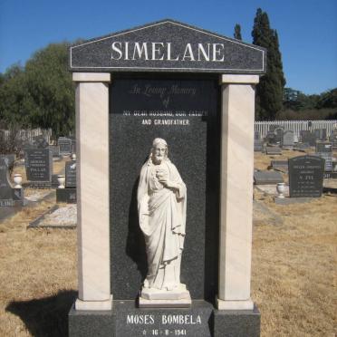 SIMELANE Moses Bombela 1941-1995