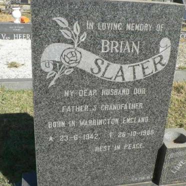 SLATER Brian 1942-1985