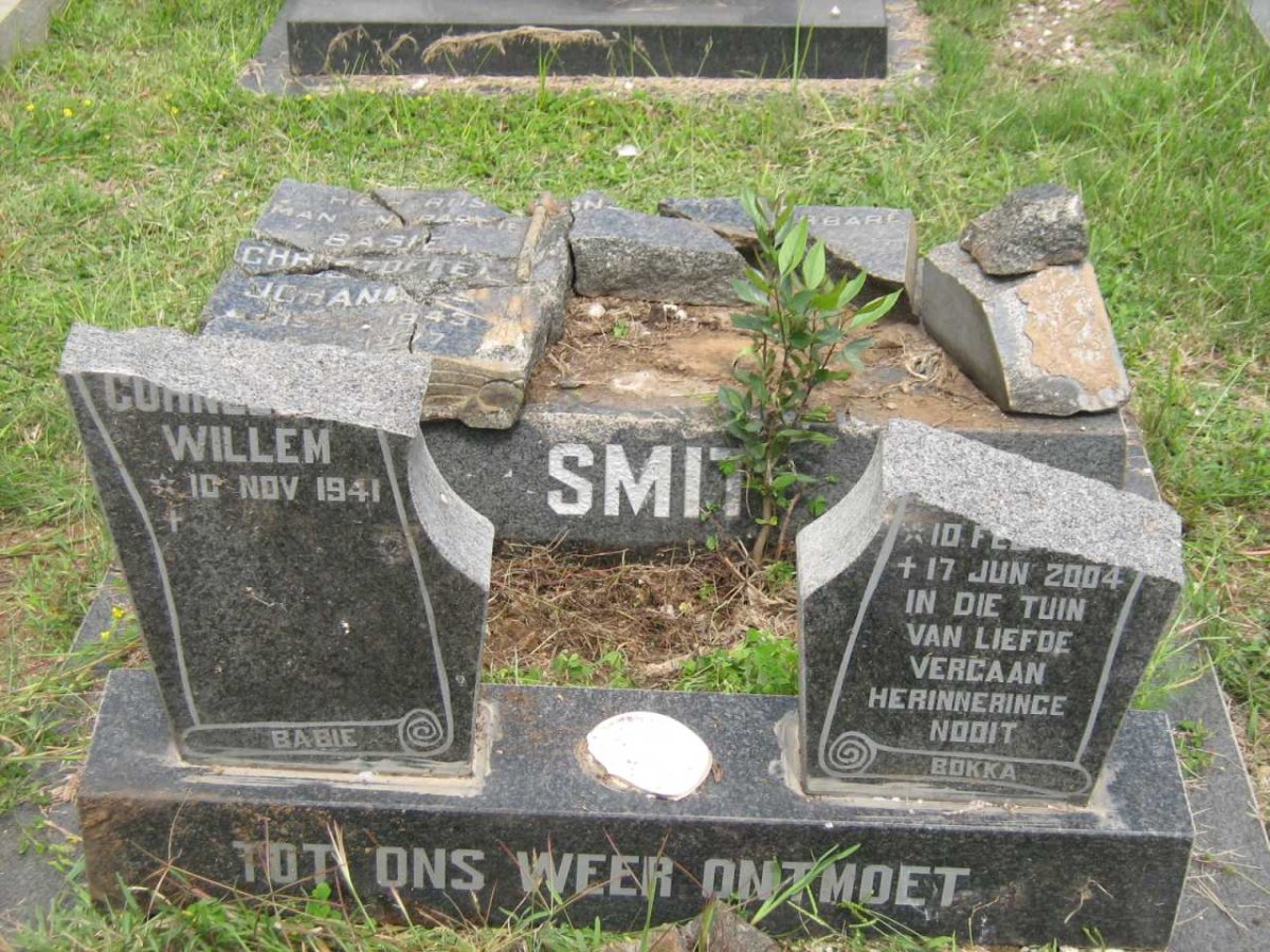 SMIT Christoffel Johannes 1943-1977 :: SMITH Cor? Willem 1941-