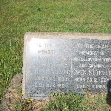 STREVER Joe 1898-1961 &amp; Gwen 1904-1989