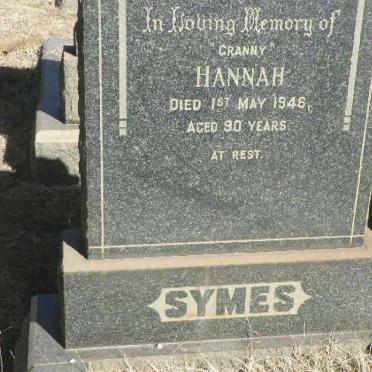 SYMES Hannah -1946
