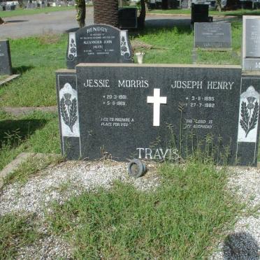 TRAVIS Joseph Henry 1895-1982 &amp; Jessie Morris 1901-1969