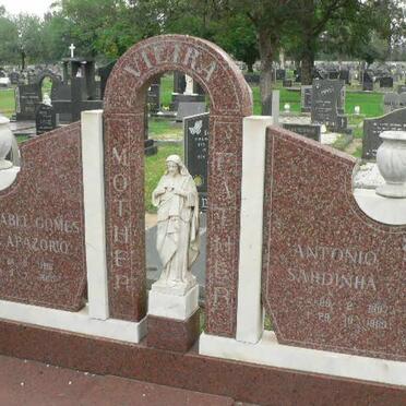 VIEIRA Antonio Sardinha 1907-1989 &amp; Isabel Gomes Capazorio 1916-1987