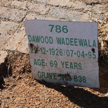 WADEEWALA Dawood 1926-1995