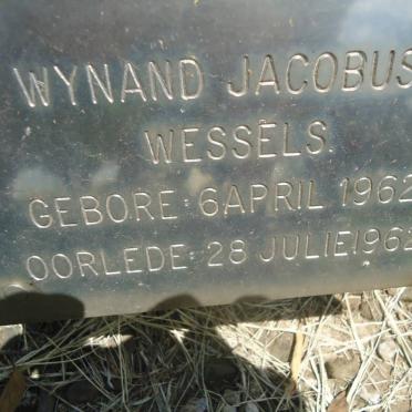 WESSELS Wynand Jacobus 1962-1962