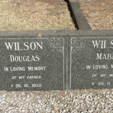WILSON Douglas -1953 &amp; Mabel -1961