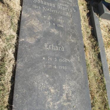 WOLLESCHAK Erhard 1906-1993 &amp; Johanna Maria NIEDERHEITMANN 1905-1986
