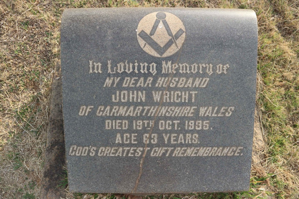 WRIGHT John -1935